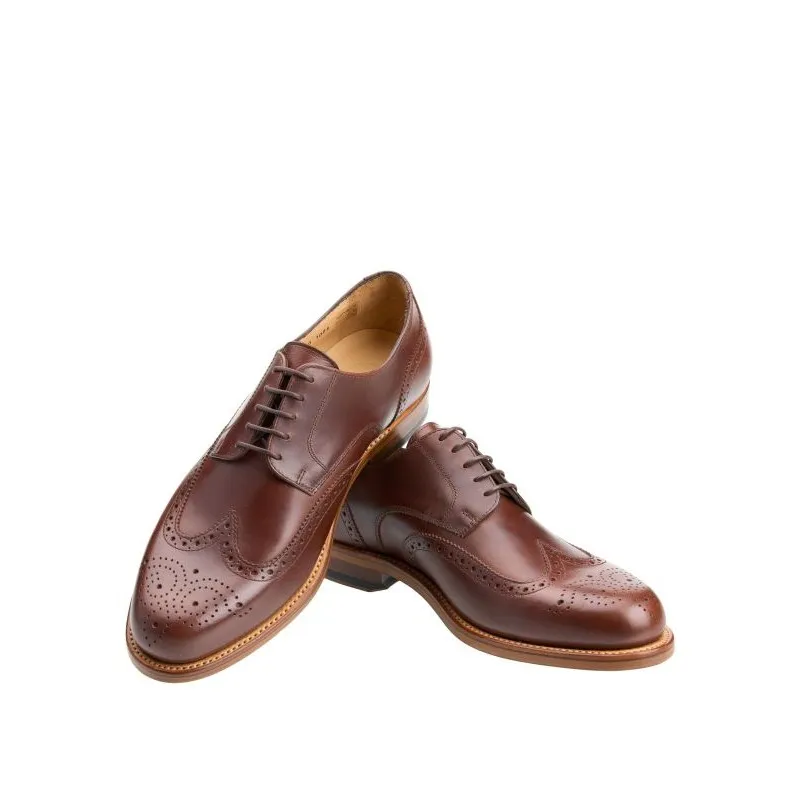 Chaussures cuir 1938 Cricketeer Shoe brown - Pike Brothers