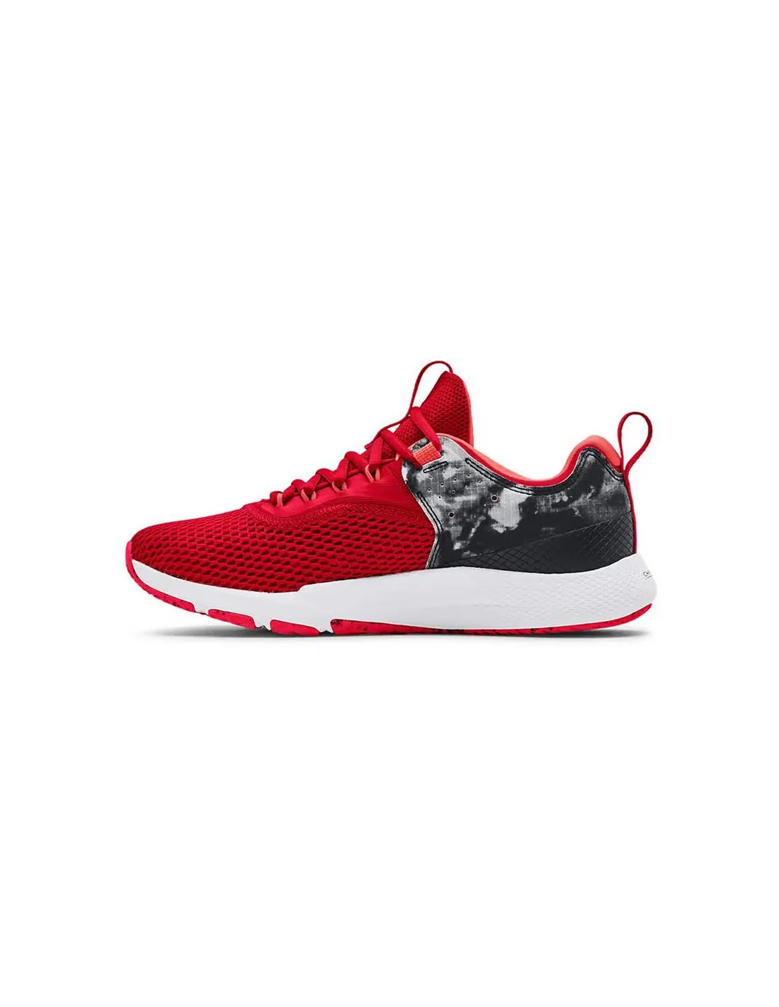 Chaussures d'entraînement Under Armour Charged Focus Print Rouge