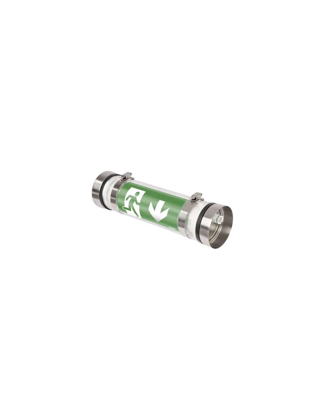 INDULUX / Bloc tube évacuation inox316L SATI 100% LED BAES KAUFEL 101111K