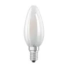 Ledvance Classic LED E14 Bougie Filament Dépolie 3.4W 470lm - 940 Cool white | Meilleur rendu des couleurs - Dimmable - Équivale