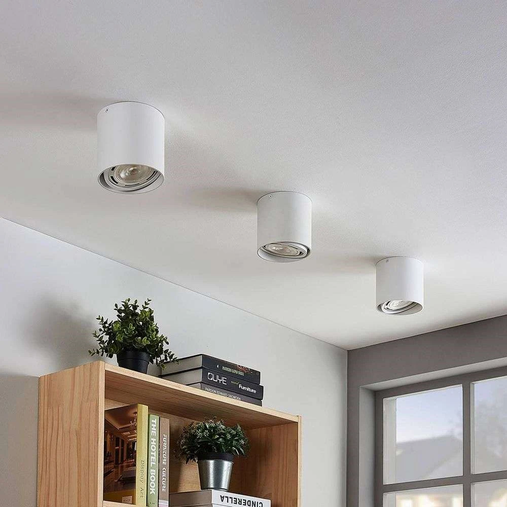 Mabel Plafonnier Round Blanc - Arcchio