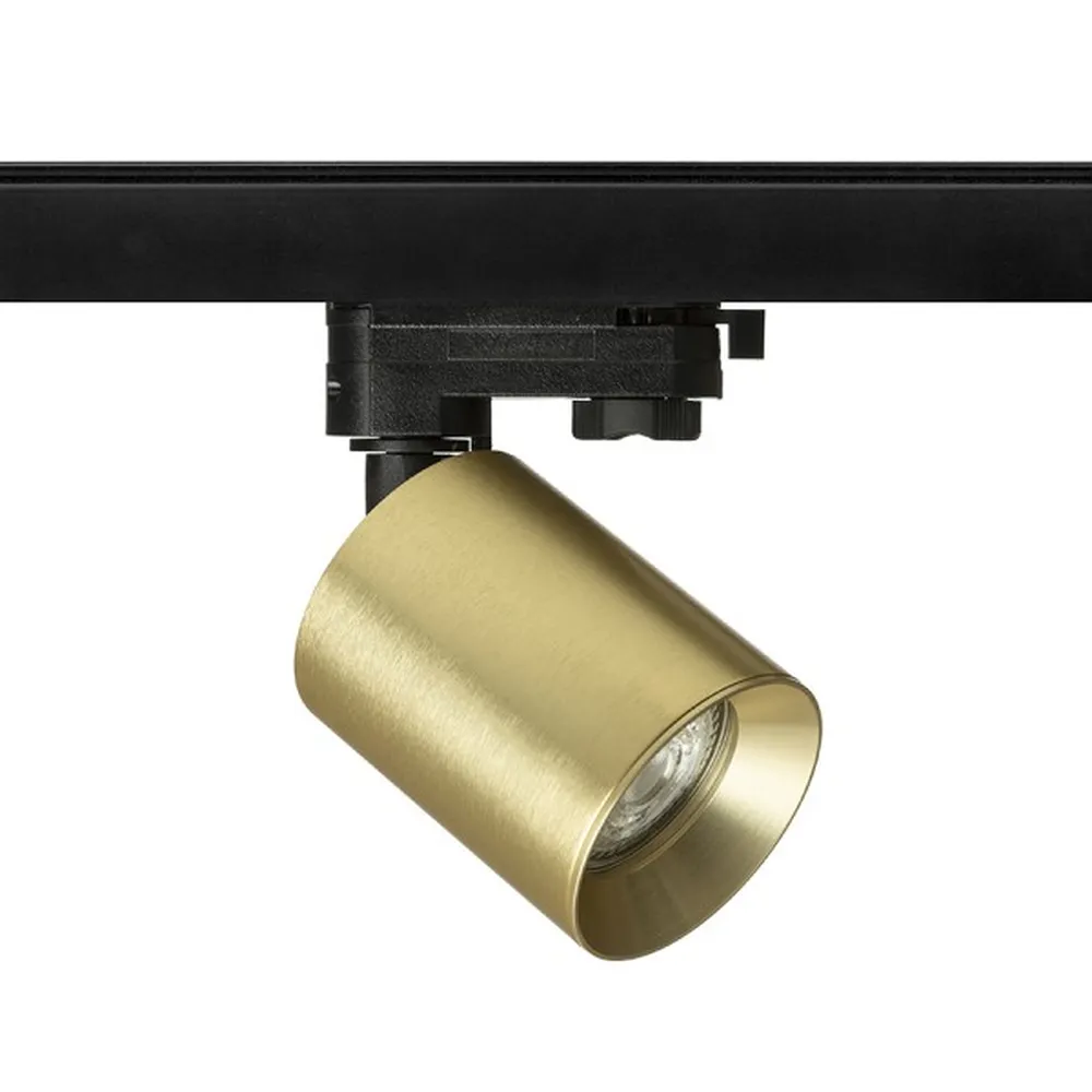 RENDL R13875 Projecteur sur rail 3 allumages et laiton brossé DARIO