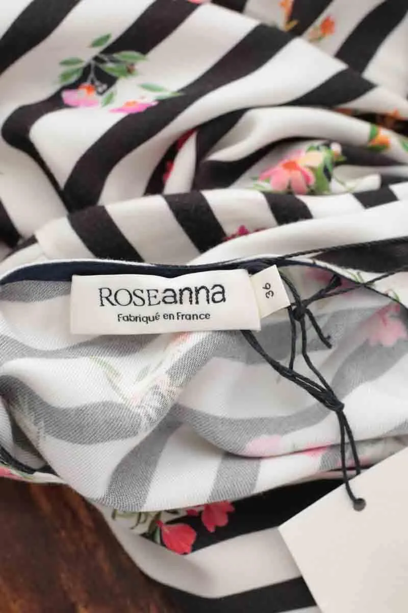 Robe blanc  Roseanna blanc. Matière principale viscose. Taille 36.