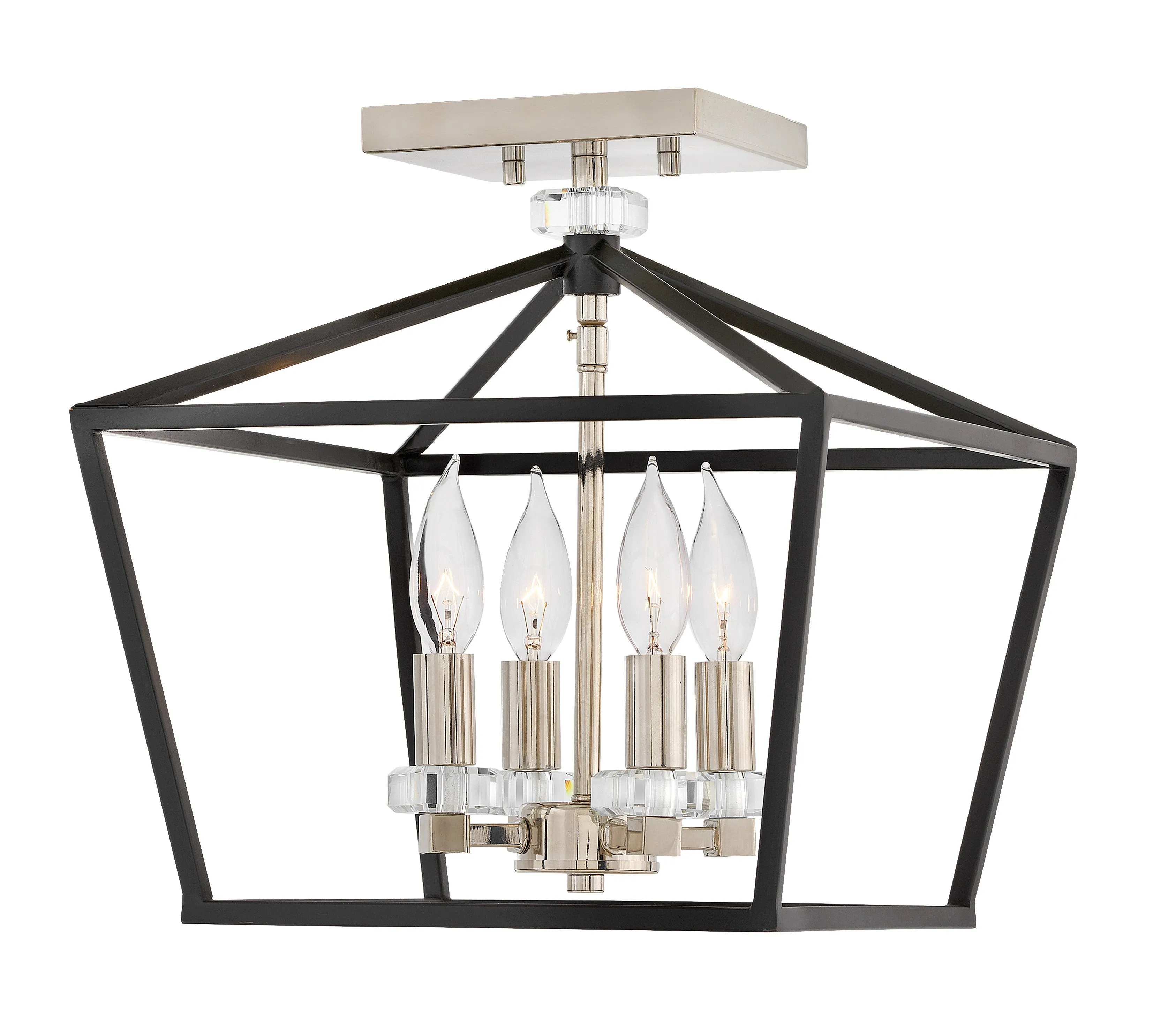 STINSON Plafonnier Noir - 3533BK | HINKLEY
