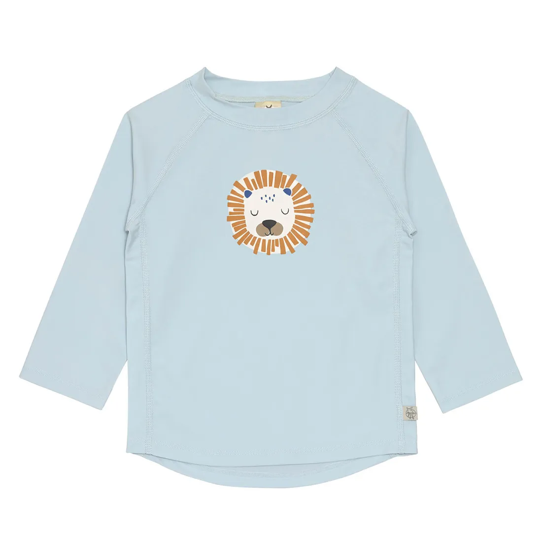T-shirt Anti-UV Manches Longues Desert Aventure Lion Bleu Poudré - 12/18 Mois