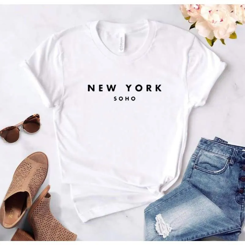 T-Shirt Vintage  New York Femme