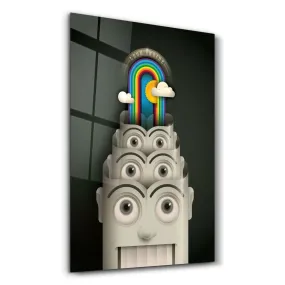 The stage of hopes | glass wall art
